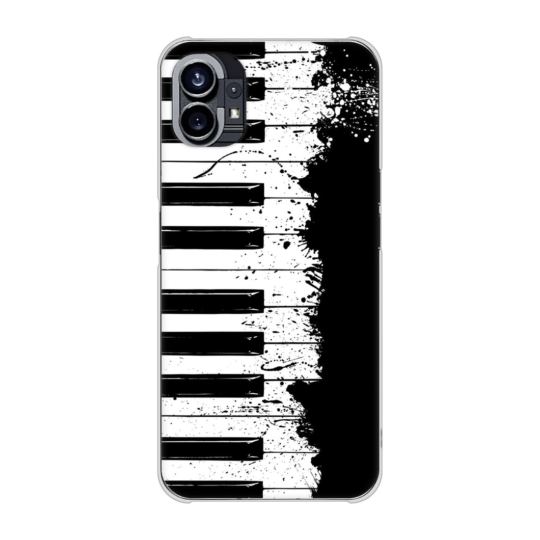 Nothing Phone(1) 高画質仕上げ 背面印刷 ハードケース【611 クラッシュピアノ】