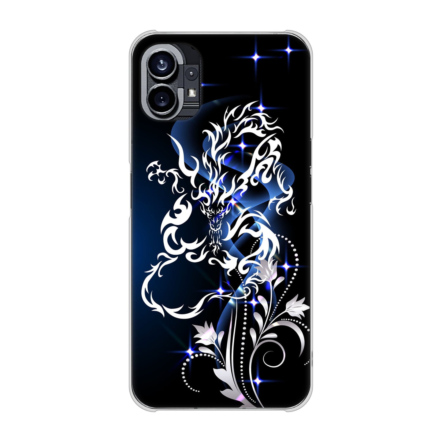 Nothing Phone(1) 高画質仕上げ 背面印刷 ハードケース【1000 闇のシェンロン】