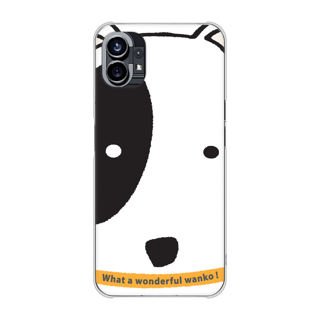 Nothing Phone(1) 高画質仕上げ 背面印刷 ハードケース【IA800 わんこ】