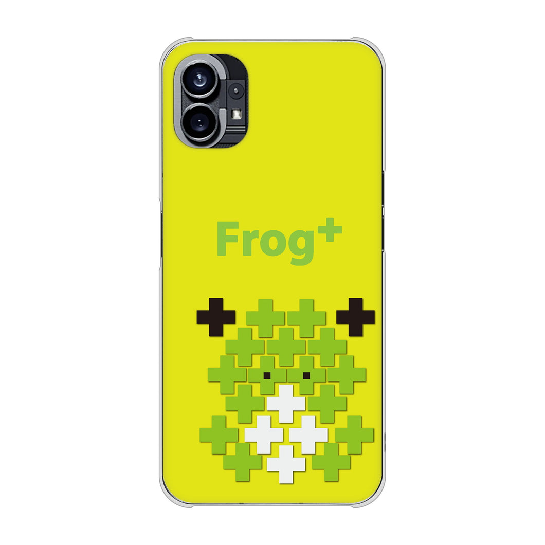 Nothing Phone(1) 高画質仕上げ 背面印刷 ハードケース【IA806 Frog＋】