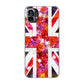 Nothing Phone(1) 高画質仕上げ 背面印刷 ハードケース【SC801 ユニオンジャック リアルフラワー】
