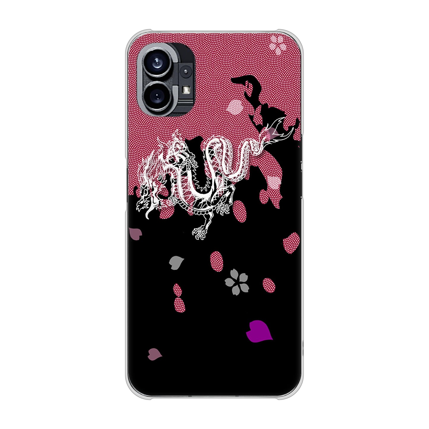 Nothing Phone(1) 高画質仕上げ 背面印刷 ハードケース【YC900 和竜01】