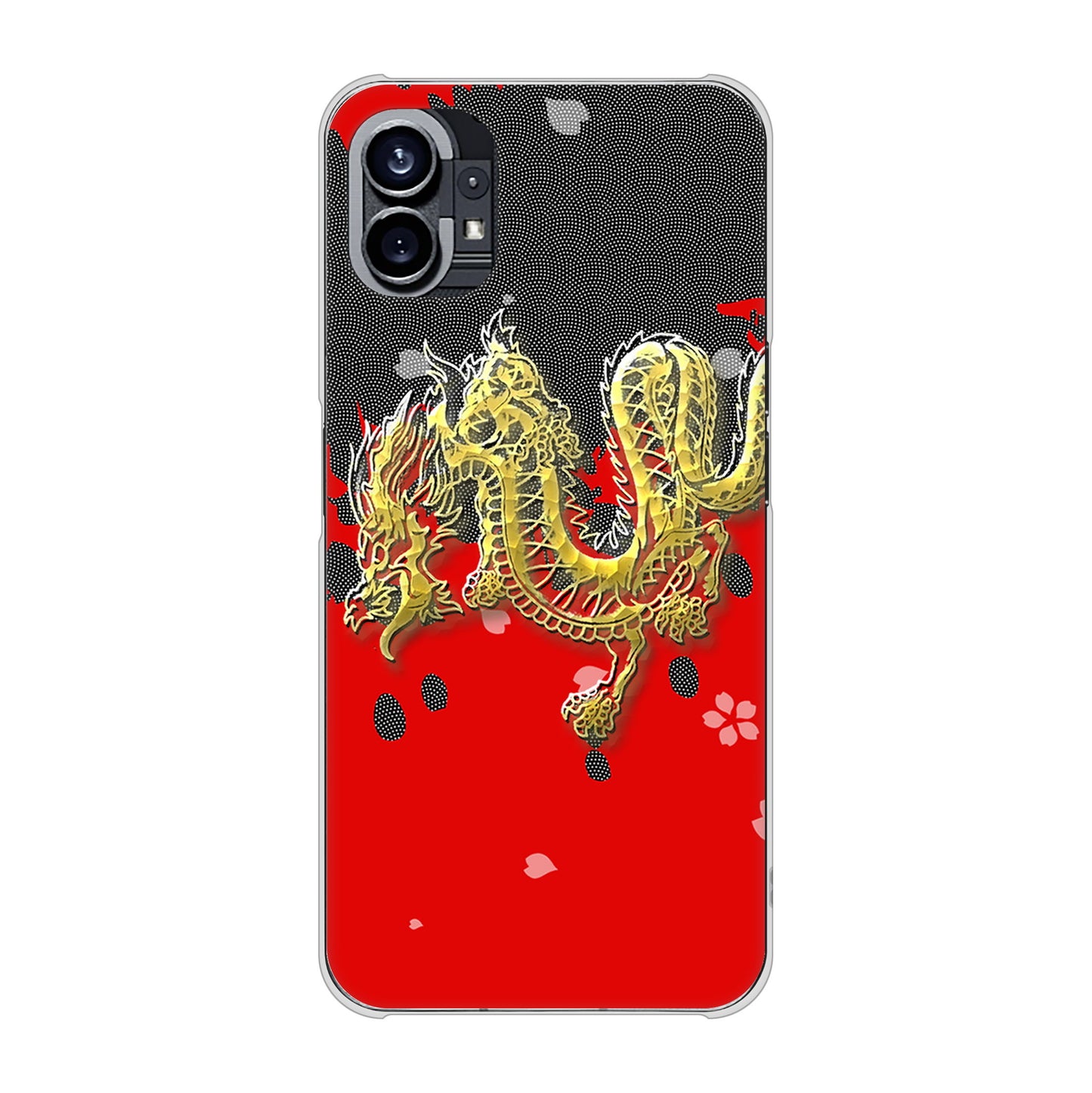 Nothing Phone(1) 高画質仕上げ 背面印刷 ハードケース【YC901 和竜02】