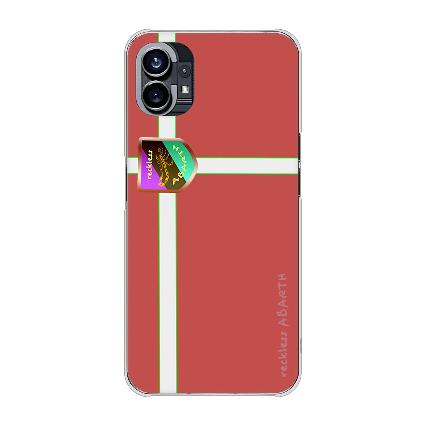 Nothing Phone(1) 高画質仕上げ 背面印刷 ハードケース【YC934 アバルト05】