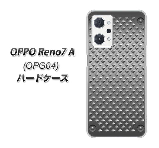 OPPO Reno7 A OPG04 au 高画質仕上げ 背面印刷 ハードケース【570 スタックボード】