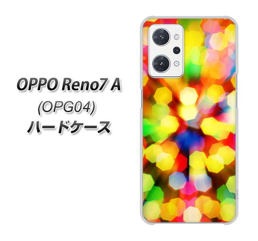 OPPO Reno7 A OPG04 au 高画質仕上げ 背面印刷 ハードケース【VA874 未来へのワープ】