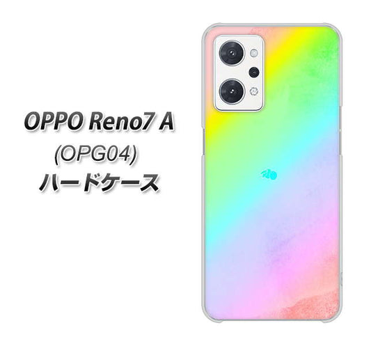 OPPO Reno7 A OPG04 au 高画質仕上げ 背面印刷 ハードケース【YJ287 デザイン】