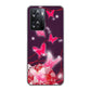 OPPO A77 高画質仕上げ 背面印刷 ハードケース【251 紅の蝶】