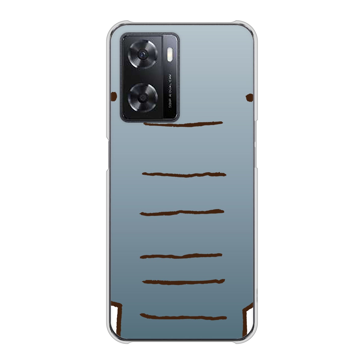 OPPO A77 高画質仕上げ 背面印刷 ハードケース【345 ぞう】