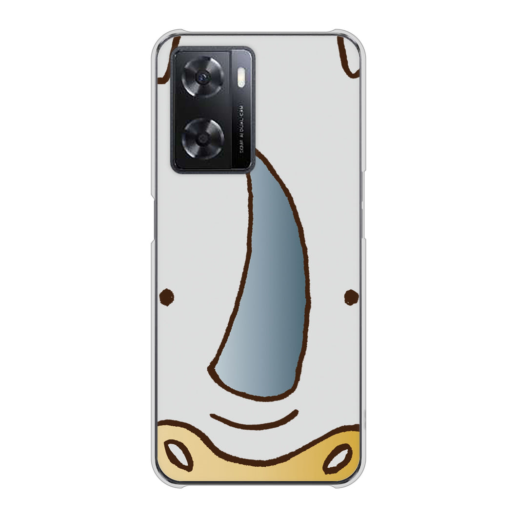 OPPO A77 高画質仕上げ 背面印刷 ハードケース【350 さい】