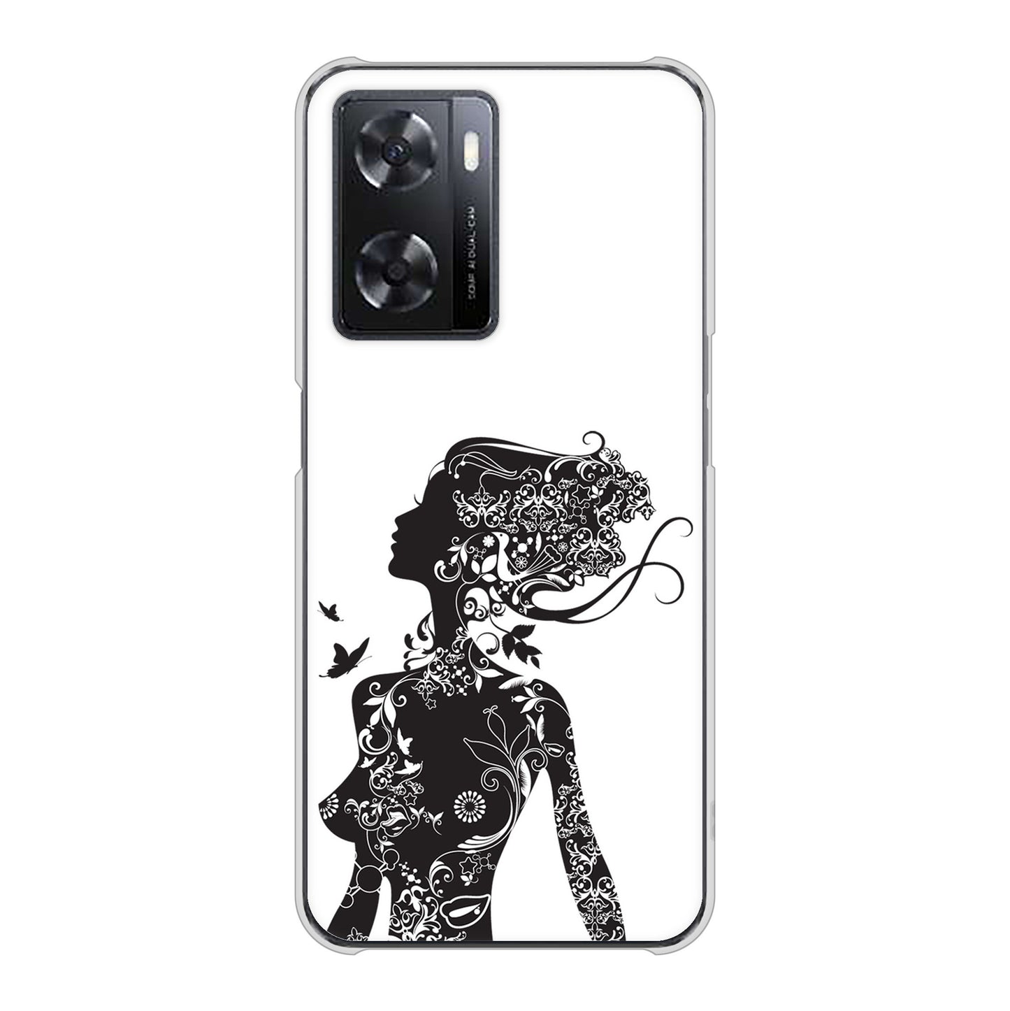 OPPO A77 高画質仕上げ 背面印刷 ハードケース【384 ボディアート】