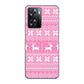 OPPO A77 高画質仕上げ 背面印刷 ハードケース【544 シンプル絵ピンク】