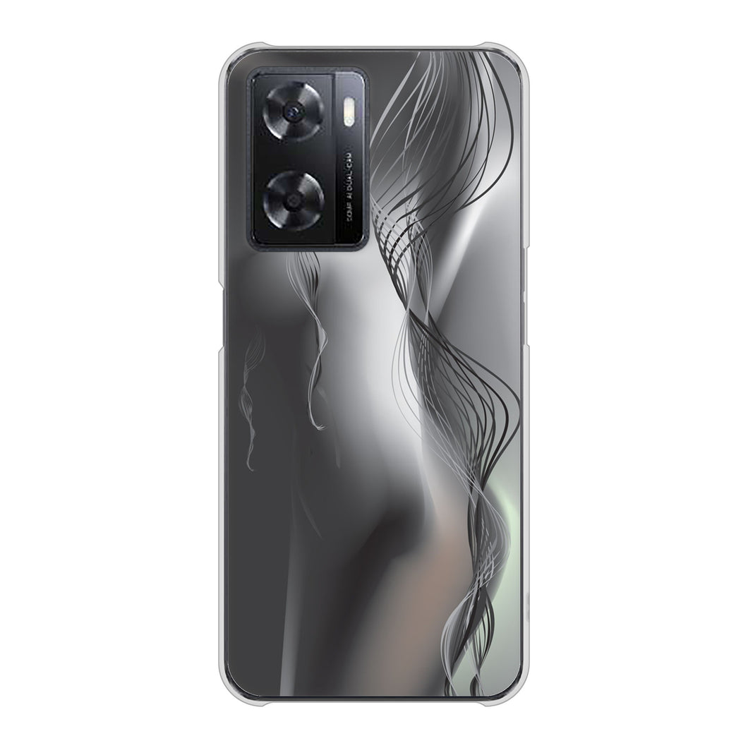 OPPO A77 高画質仕上げ 背面印刷 ハードケース【566 ボディウォール】