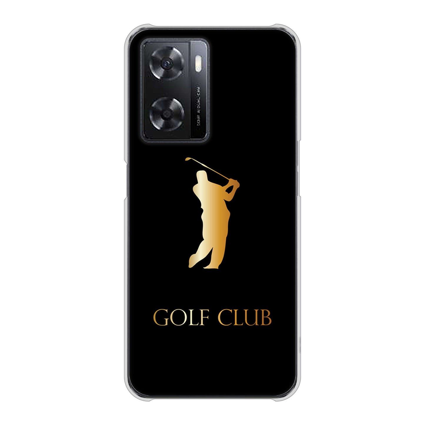 OPPO A77 高画質仕上げ 背面印刷 ハードケース【610 GOLFCLUB】
