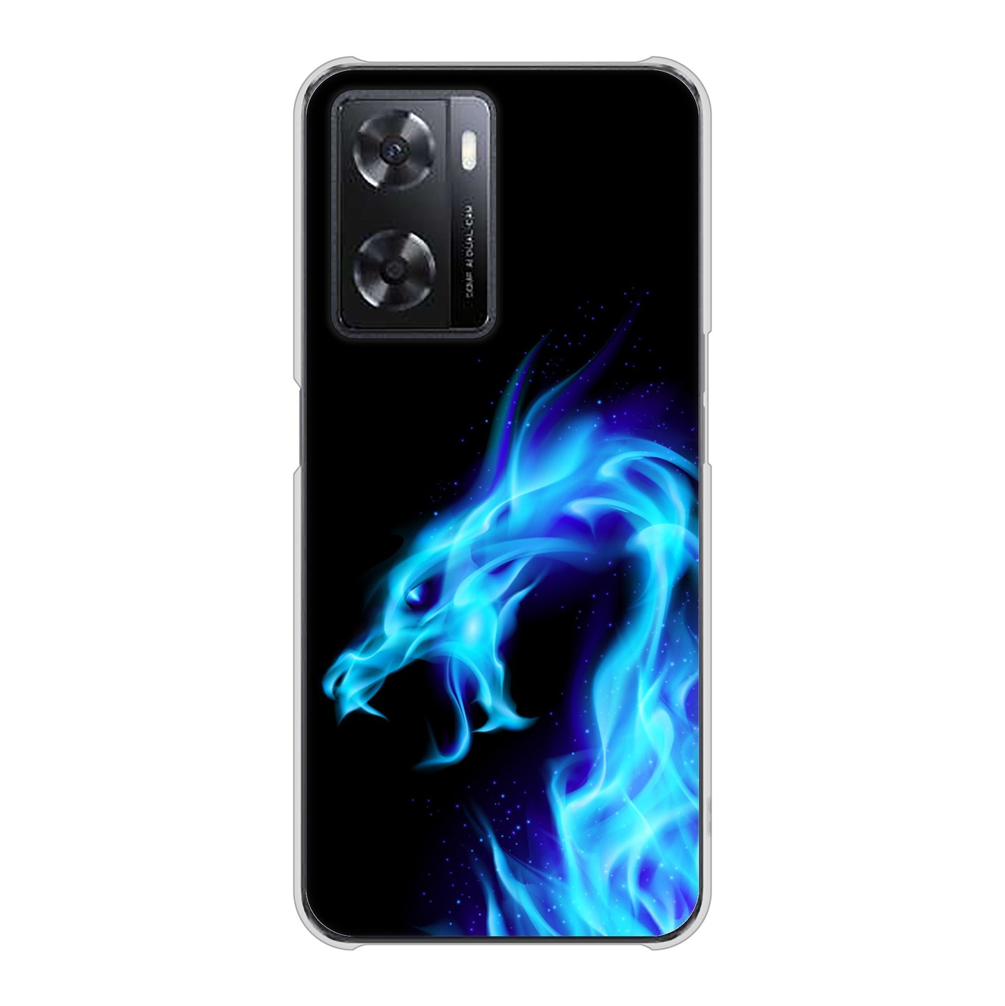 OPPO A77 高画質仕上げ 背面印刷 ハードケース【616 ドラゴンの叫び】
