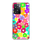 OPPO A77 高画質仕上げ 背面印刷 ハードケース【782 春のルーズフラワーWH】