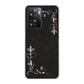 OPPO A77 高画質仕上げ 背面印刷 ハードケース【EK825 レザー風グラスフレーム】