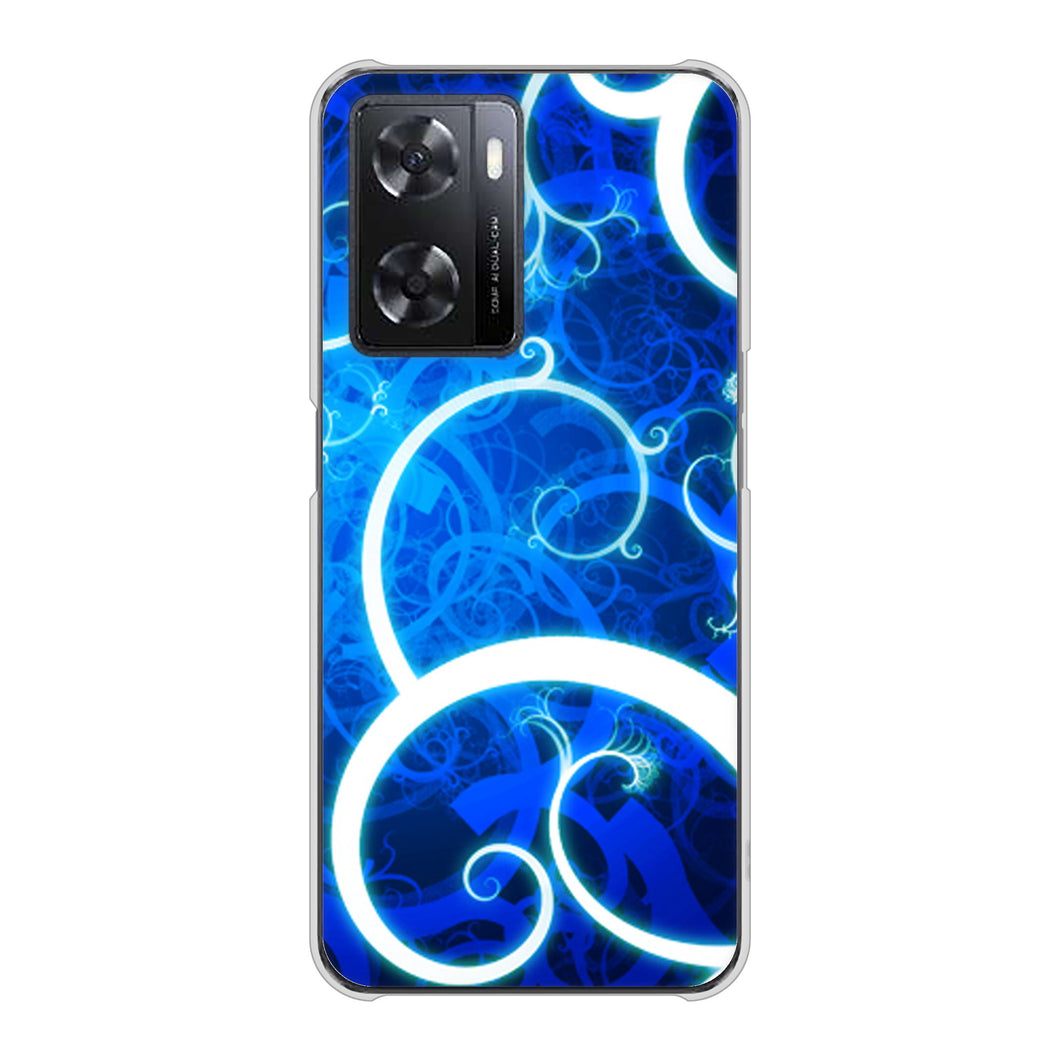 OPPO A77 高画質仕上げ 背面印刷 ハードケース【EK850 神秘の草】