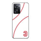 OPPO A77 高画質仕上げ 背面印刷 ハードケース【IB923 baseball_ボール】