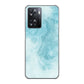 OPPO A77 高画質仕上げ 背面印刷 ハードケース【KM868 大理石BL】