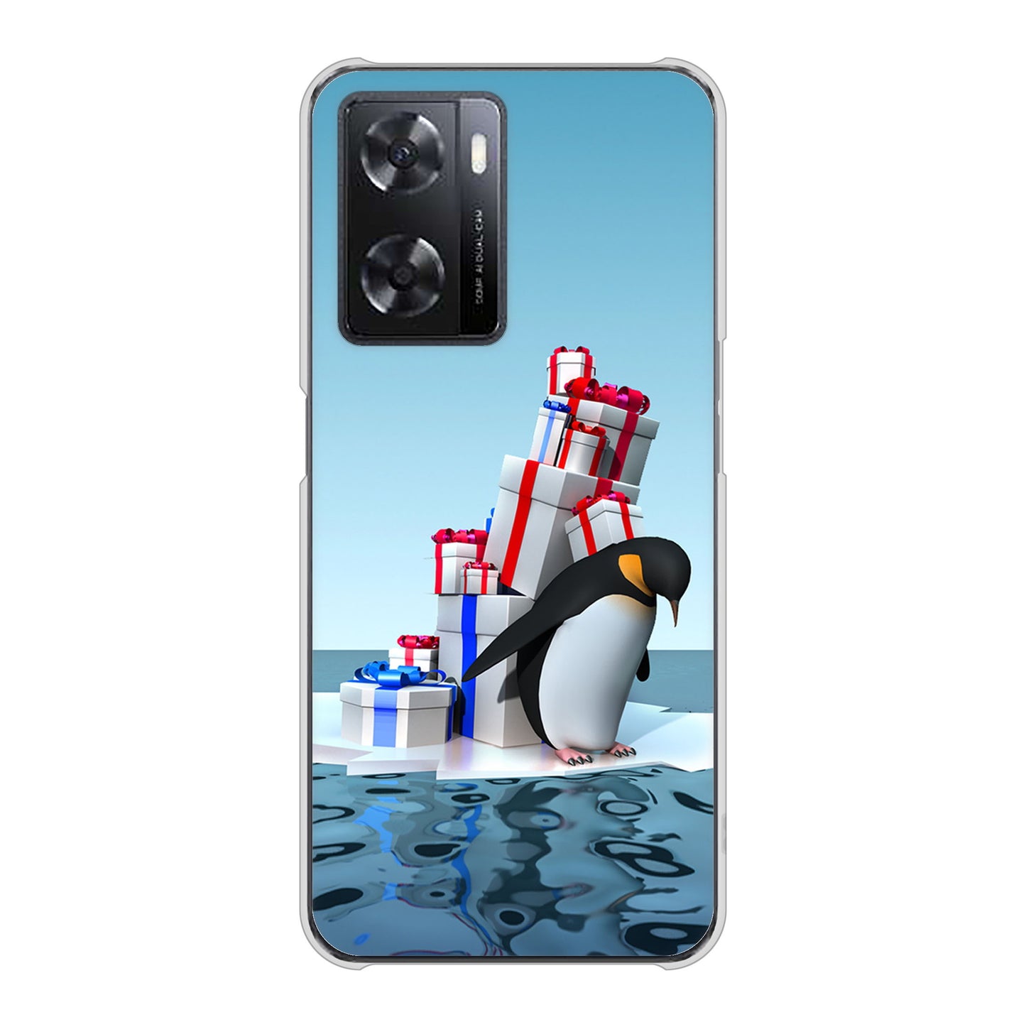 OPPO A77 高画質仕上げ 背面印刷 ハードケース【XA805 人気者は辛い…】