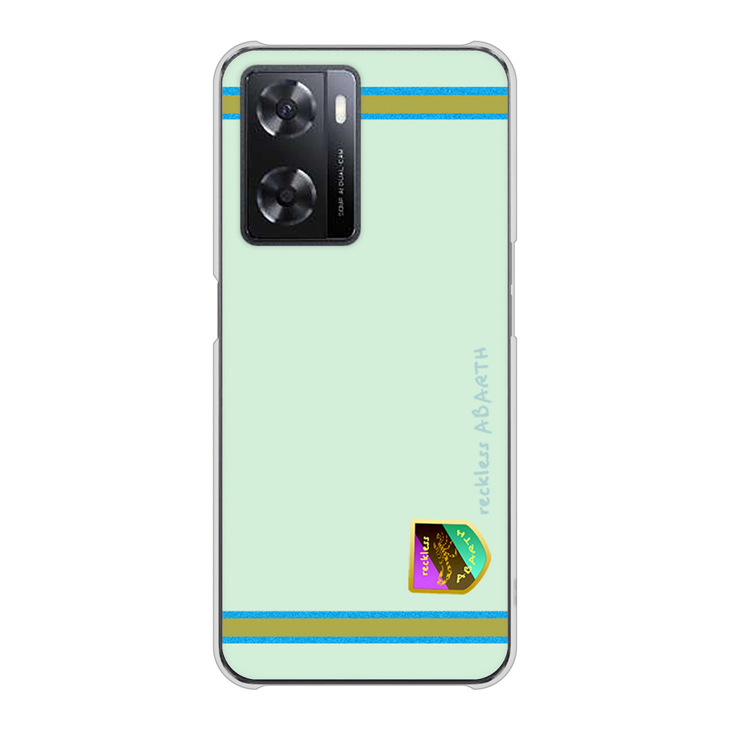 OPPO A77 高画質仕上げ 背面印刷 ハードケース【YC938 アバルト09】
