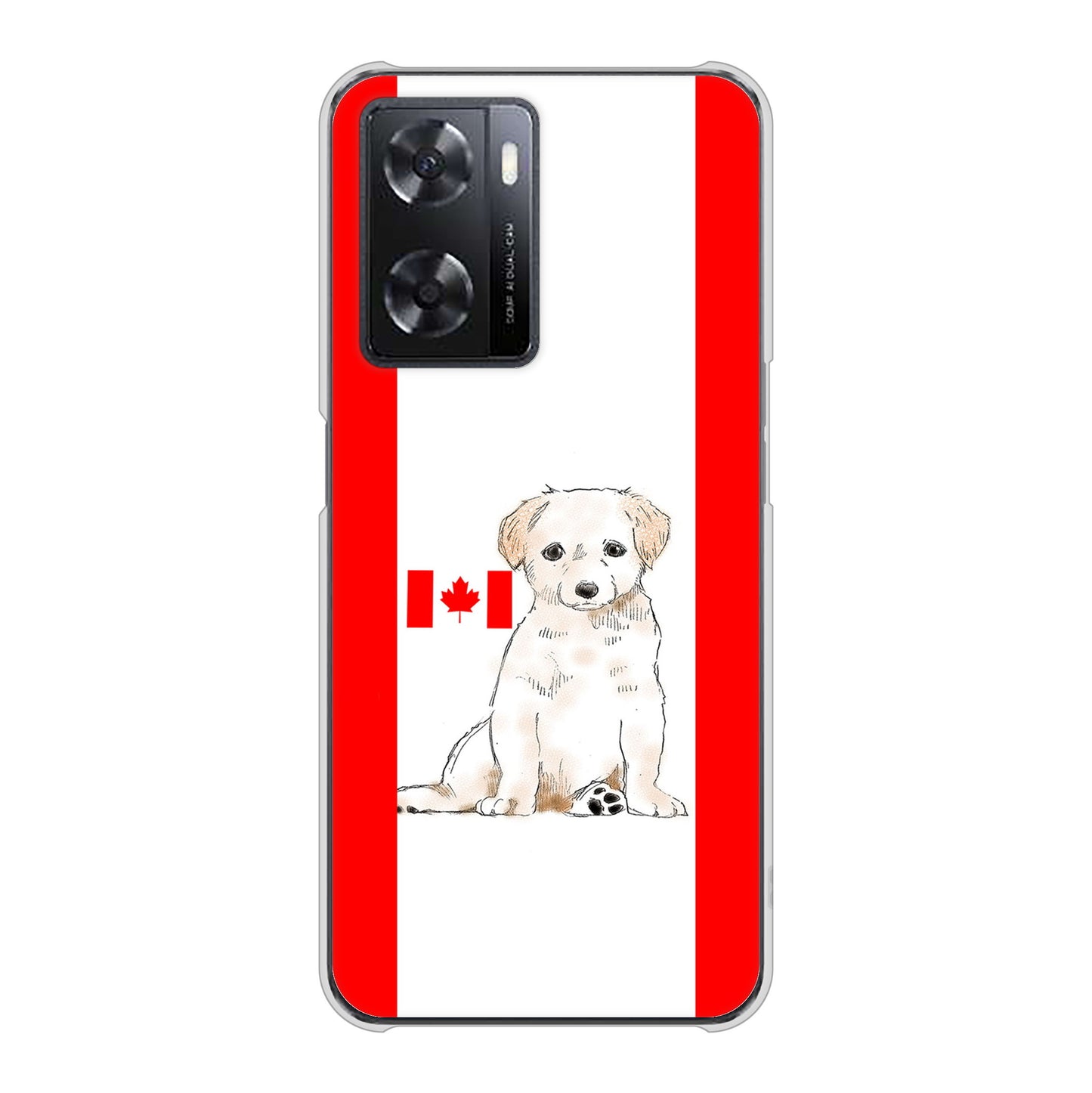 OPPO A77 高画質仕上げ 背面印刷 ハードケース【YD824 ラブラドールレトリバー05】