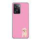 OPPO A77 高画質仕上げ 背面印刷 ハードケース【YJ061 トイプードルアプリコット（ピンク）】