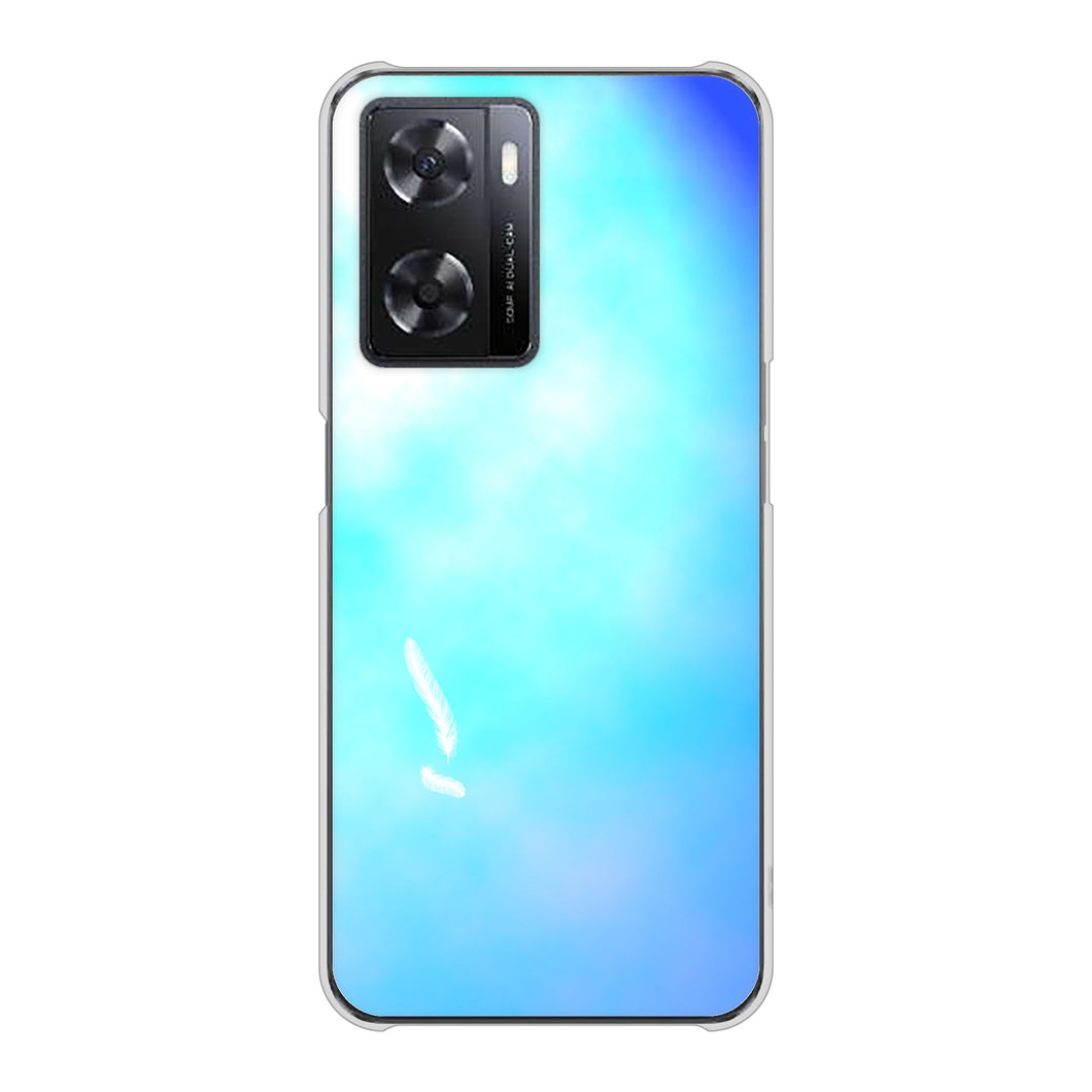 OPPO A77 高画質仕上げ 背面印刷 ハードケース【YJ291 デザイン 光】