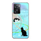 OPPO A77 高画質仕上げ 背面印刷 ハードケース【YJ329 魔法陣猫 キラキラ パステル】