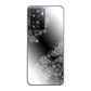 OPPO A77 高画質仕上げ 背面印刷 ハードケース【YJ340 モノトーン 雪の結晶 】