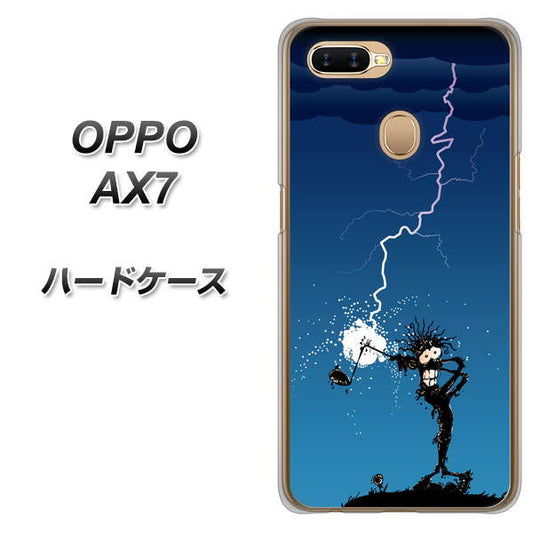 OPPO（オッポ） AX7 高画質仕上げ 背面印刷 ハードケース【417 ゴルファーの苦難】