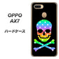 OPPO（オッポ） AX7 高画質仕上げ 背面印刷 ハードケース【1072 ドクロフレームレインボースター】