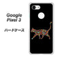 Google Pixel 3 高画質仕上げ 背面印刷 ハードケース【406 カラフルキャット】