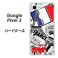 Google Pixel 3 高画質仕上げ 背面印刷 ハードケース【599 フランスの街角】
