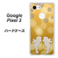 Google Pixel 3 高画質仕上げ 背面印刷 ハードケース【1247 エンジェルkiss（S）】