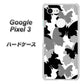 Google Pixel 3 高画質仕上げ 背面印刷 ハードケース【1336 夜の蝶】