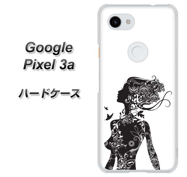 Google Pixel 3a 高画質仕上げ 背面印刷 ハードケース【384 ボディアート】