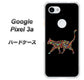 Google Pixel 3a 高画質仕上げ 背面印刷 ハードケース【406 カラフルキャット】