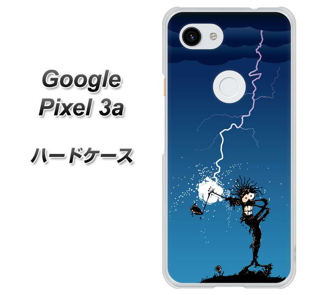 Google Pixel 3a 高画質仕上げ 背面印刷 ハードケース【417 ゴルファーの苦難】