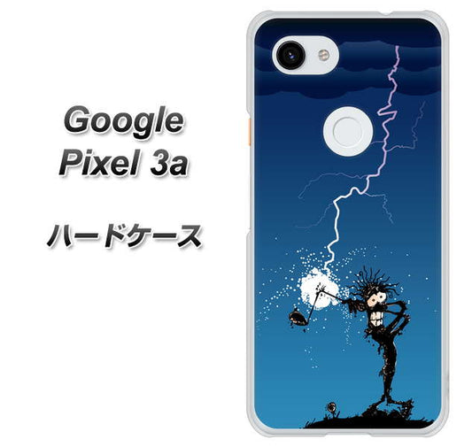 Google Pixel 3a 高画質仕上げ 背面印刷 ハードケース【417 ゴルファーの苦難】