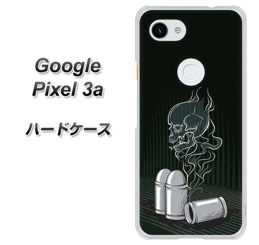 Google Pixel 3a 高画質仕上げ 背面印刷 ハードケース【481 弾丸】