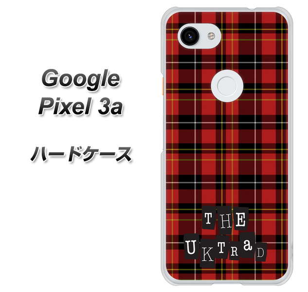 Google Pixel 3a 高画質仕上げ 背面印刷 ハードケース【547 THEチェック】