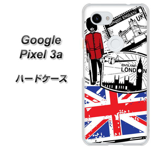 Google Pixel 3a 高画質仕上げ 背面印刷 ハードケース【574 ＬＯＮＤＯＮ】