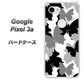Google Pixel 3a 高画質仕上げ 背面印刷 ハードケース【1336 夜の蝶】