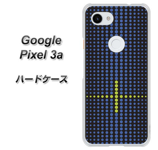 Google Pixel 3a 高画質仕上げ 背面印刷 ハードケース【IB907  グラデーションドット】