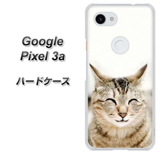 Google Pixel 3a 高画質仕上げ 背面印刷 ハードケース【VA801 笑福ねこ】