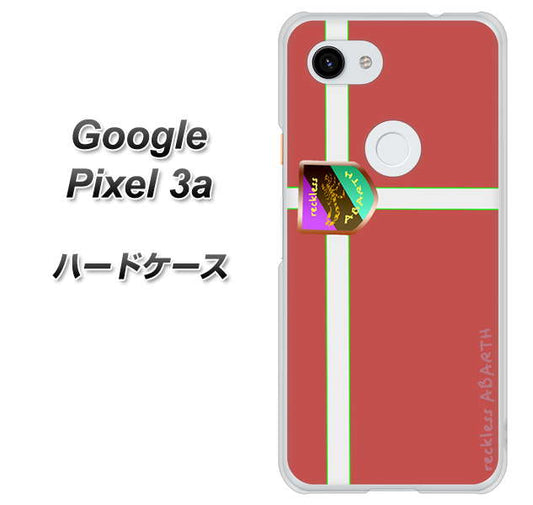 Google Pixel 3a 高画質仕上げ 背面印刷 ハードケース【YC934 アバルト05】