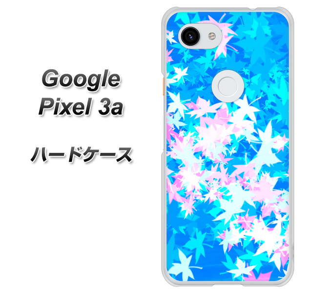 Google Pixel 3a 高画質仕上げ 背面印刷 ハードケース【YJ290 デザインもみじ】