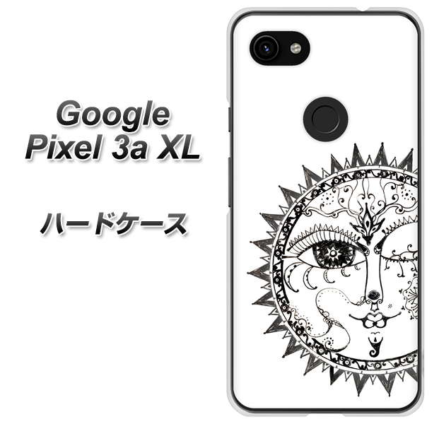 Google Pixel 3a XL 高画質仕上げ 背面印刷 ハードケース【207 太陽神】